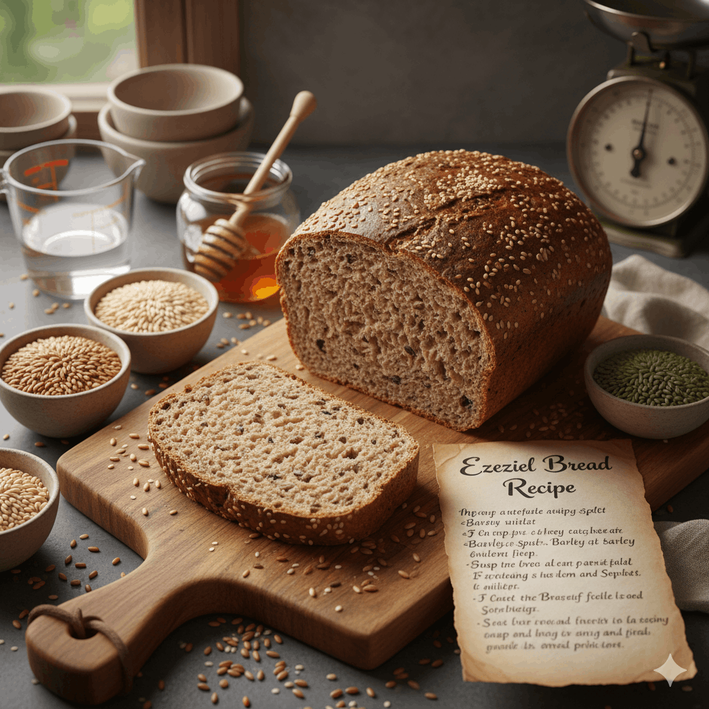 Ezekiel Bread Recipe: Sprouted Grain Bread You Can Make at Home 2 Ezekiel Bread Recipe