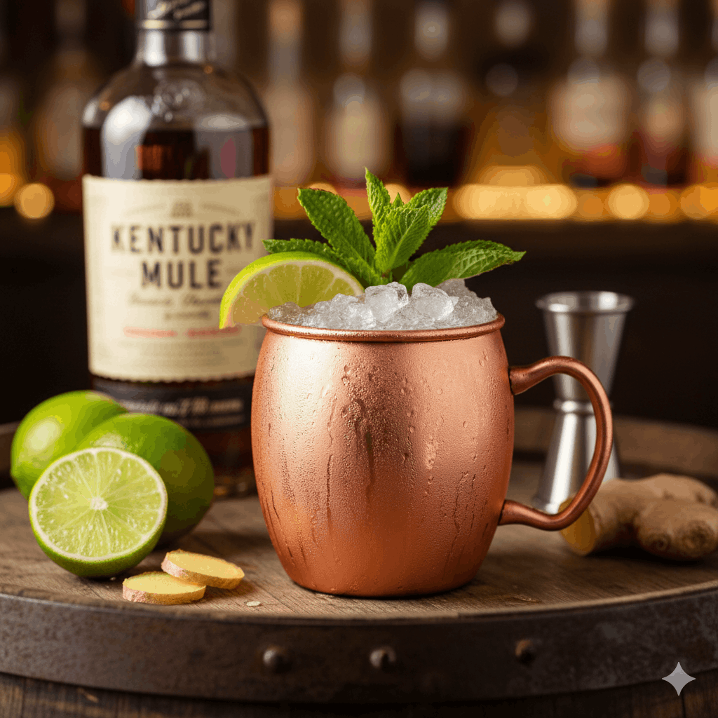 Kentucky Mule Recipe: Bourbon, Ginger Beer, and Lime (Perfect Ratio) 2 Kentucky Mule Recipe