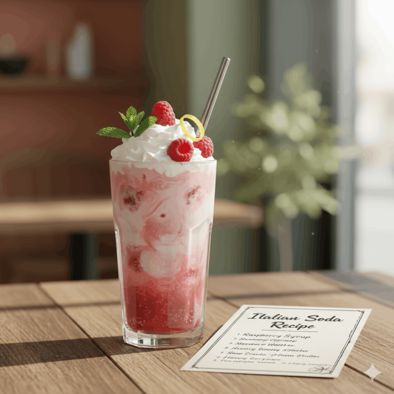 Italian Soda Recipe