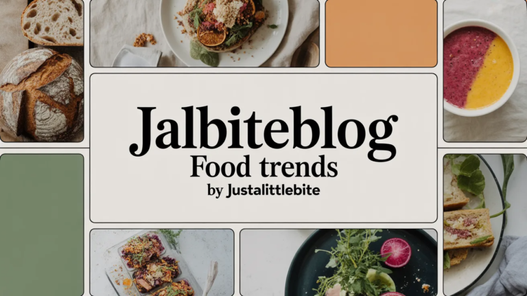 the Jalbiteblog Food Trends by Justalittlebite